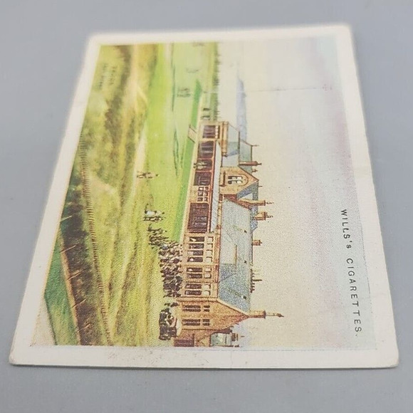 1924 Wills Golfing Golf Card #23 Troon Cigarette Trading Card Antique - Picture 5 of 7